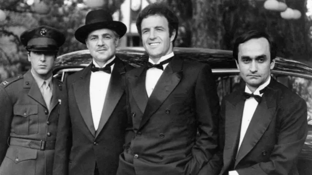 The Godfather 8X10 Photo Mafia Picture Wide Border Movie Mob Corleone Family