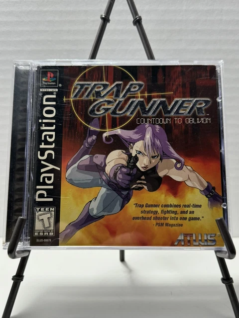 Trap Gunner Playstation PSX PS1 Japon Utilisé 4976219654111