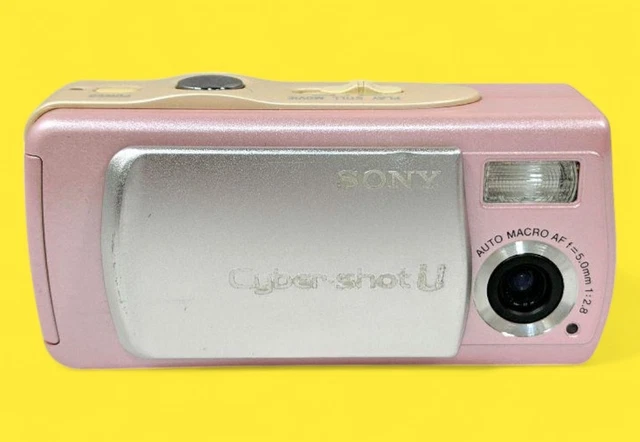 Sony Cyber-shot U DSC-U10（ピンク）デジカメ Sony Cybershot Dsc-u10 - Etsy