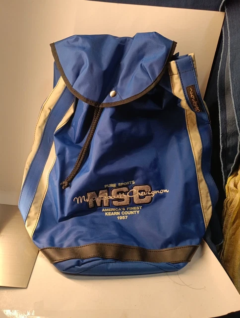 GRAND SAC A Dos De Sport Chevignon Bleu Roi, Environ 54 Cm