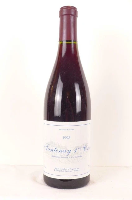 santenay chapelle premier cru rouge 1993 - bourgogne