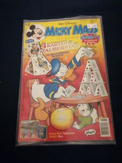 Micky Maus Heft 1995 Nr 23. Zustand Z1 Mit Allen Beilagen.