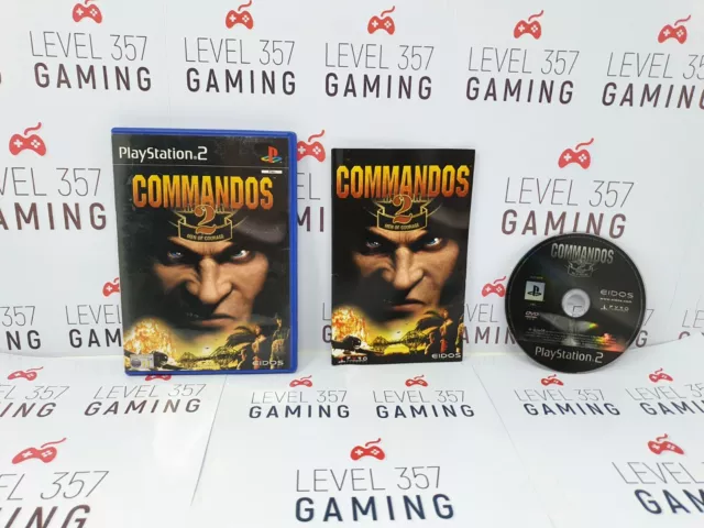 Commandos 2: Men Of Courage - PS2 -  COMPLETE - PAL - Free Uk Shipping