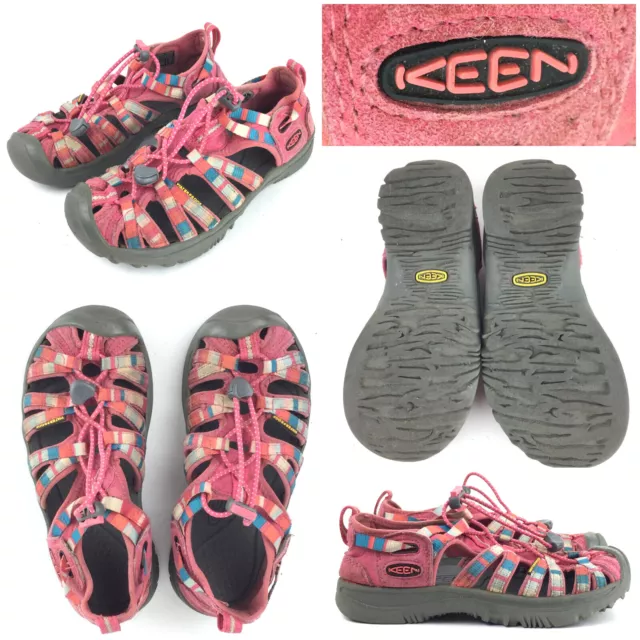 Keen Youth Girls US Size 1 Newport Pink Hiking Waterproof Water Sports Sandals