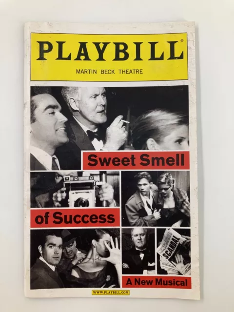 2002 Playbill Martin Beck Theatre Sweet Smell of Success John Lithgow