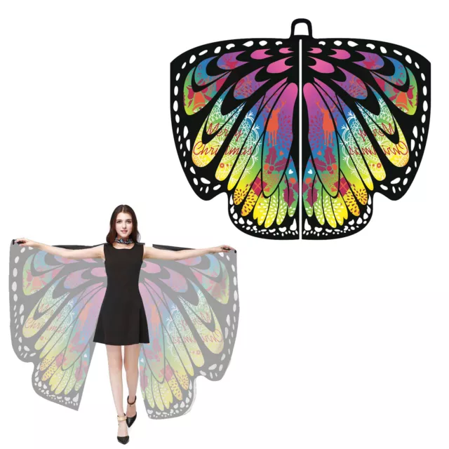 Butterfly Wings Costume Adult Shawl Butterfly Cape Costume Women Festival Party