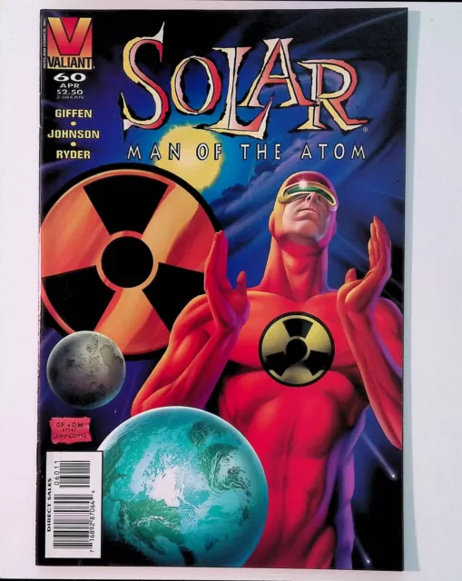 Solar Man Of The Atom (1996) 60 Vf/Nm Last Issue Keith Giffen Valiant Comic Book