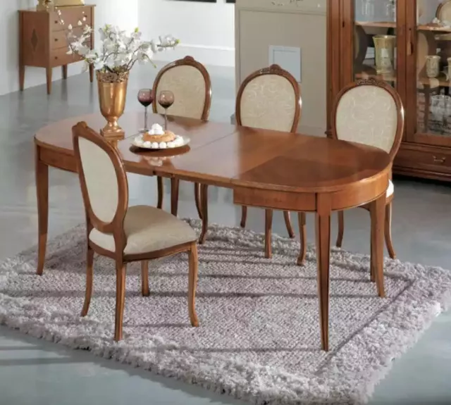 Esstisch 4x Stühle Stuhl Esszimmer Set Essgruppe Tisch Braun Garnitur