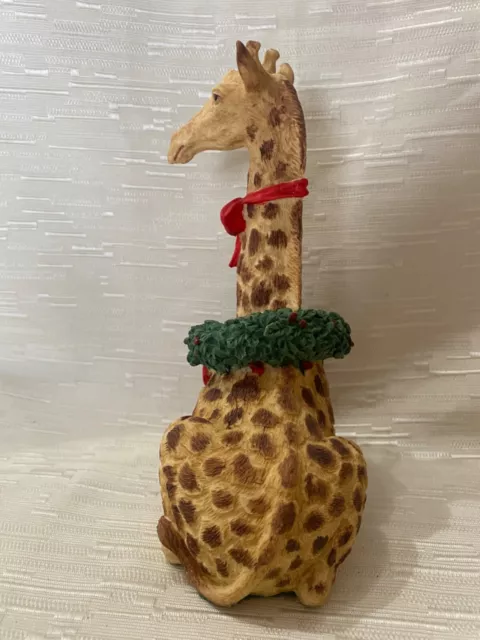 Vintage Nanco Tom Rubel Christmas Animals GIRAFFE 1989 Collectible w/ Box RARE