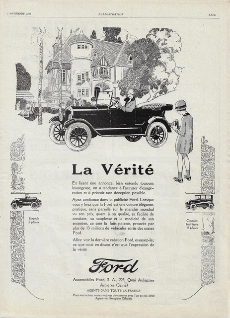 PUB DE PRESSE: Automobile DELAGE D.8 et Parfum GAO de LT. PIVER Paris 1930 EUR 2,70 - FR