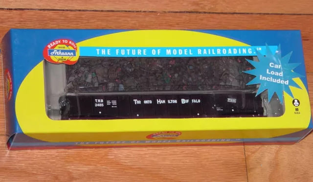 Ho Athearn 74874 50' Gondola With Scrap Load Toronto Hamilton & Buffalo Thb 2485