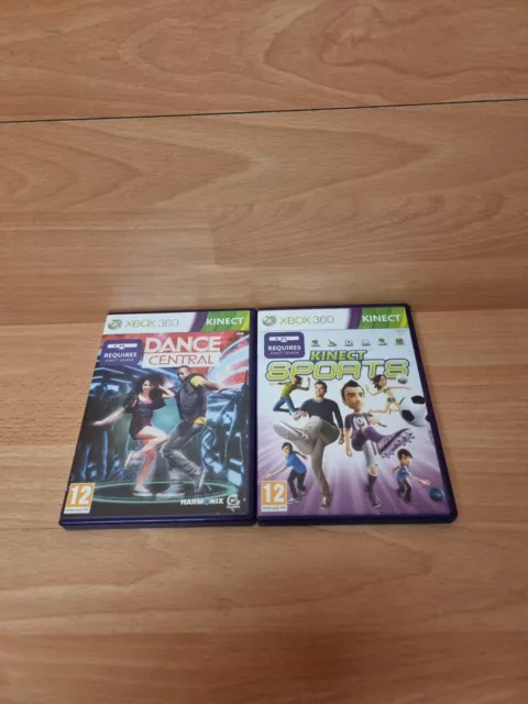 Xbox 360 Kinect Games - Multi Listing - Kinect Sports Adventures Dance  Central..