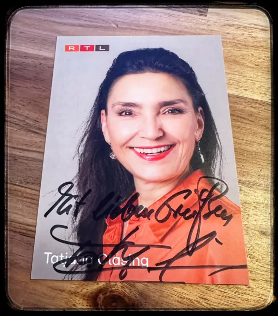 NEU * Autogrammkarte von Tatjana Clasing * RTL * Alles Was Zählt * BRAND NEU