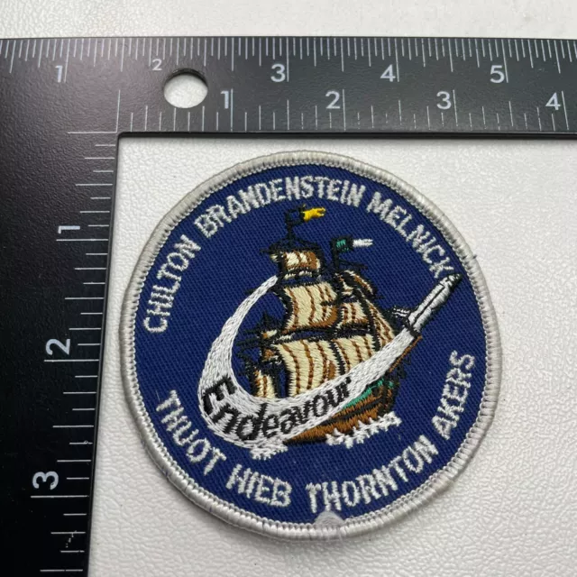 NASA Space Shuttle ENDEAVOUR Mission STS-49 Astronaut Patch 261D