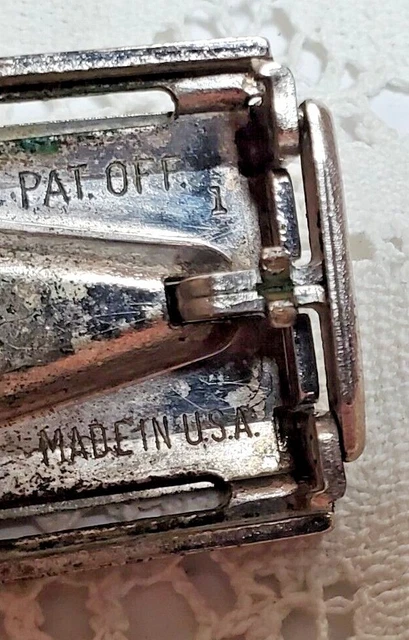 Gillette Safety Razor Super Speed TTO Double Edge DE Vintage 4