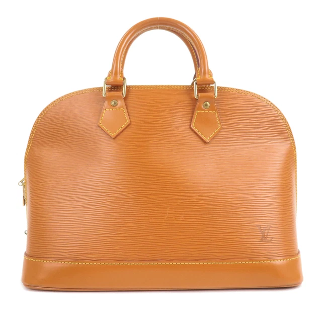 Auth Louis Vuitton Epi Alma Hand Bag Zipang Gold M54148 Used Auth Louis Vuitton Epi Alma Hand Bag Zipang Gold M54148 Used