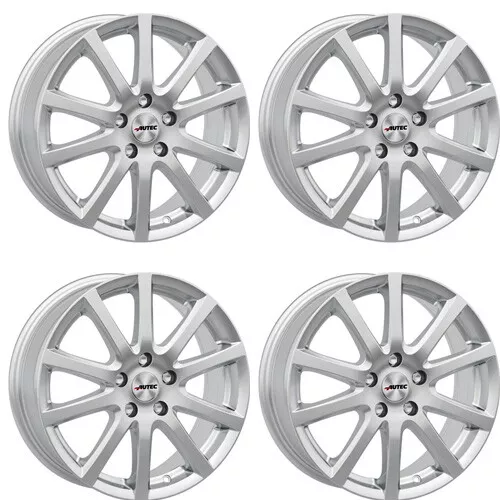 4 Autec SKANDIC Winter Felgen 7,5x18 5x120 SIL für Opel Insignia lackiert