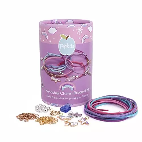 Friendship Bracelet Making Kit for Girls, Kandi Pony Beads for Jewelry  Making, H