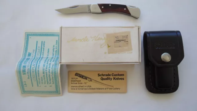 Scharde Usa Lb3 Uncle Henry Lockback Knife