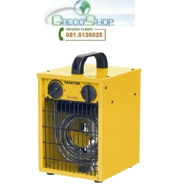 Termoventilatore A Parete Digitale Stufa Elettrica 1000/2000W 95956 TEPORUS - KPT-2000B 4501L