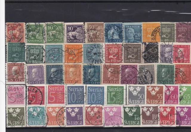 sweden stamps ref 16198