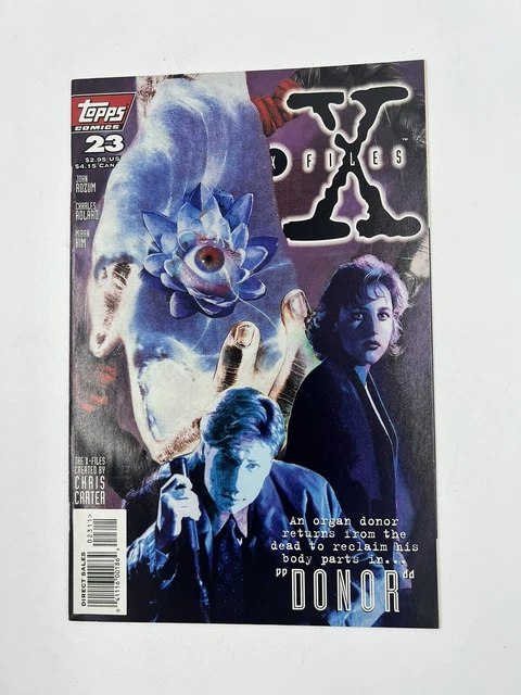 The X-Files #23 Duchovny Gillian Anderson Rare late issue! Bagged & boarded