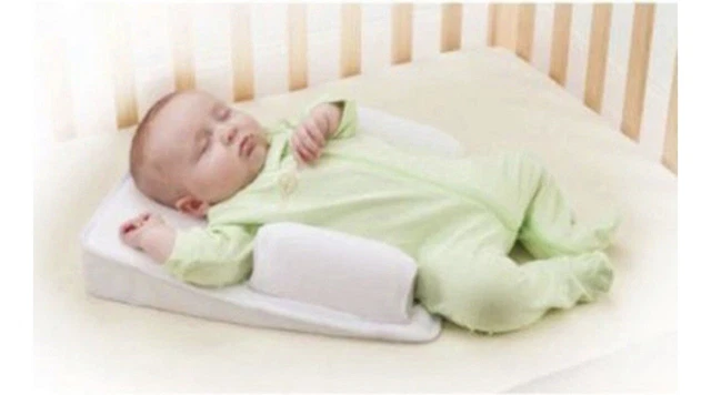 Newborn Baby Sleep Fixed Position & Anti Roll Pillow