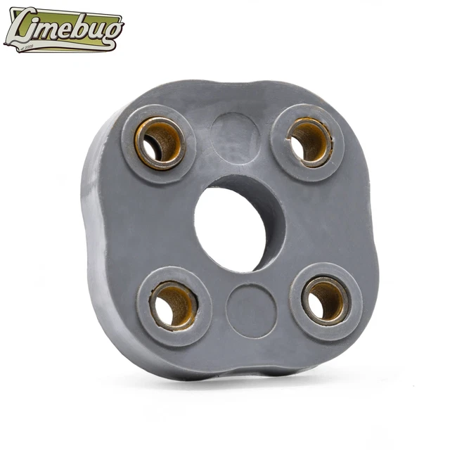 Black Urethane Steering Coupler For VW Beetle & Karmann Ghia - EMPI Brand, Improved Durability
