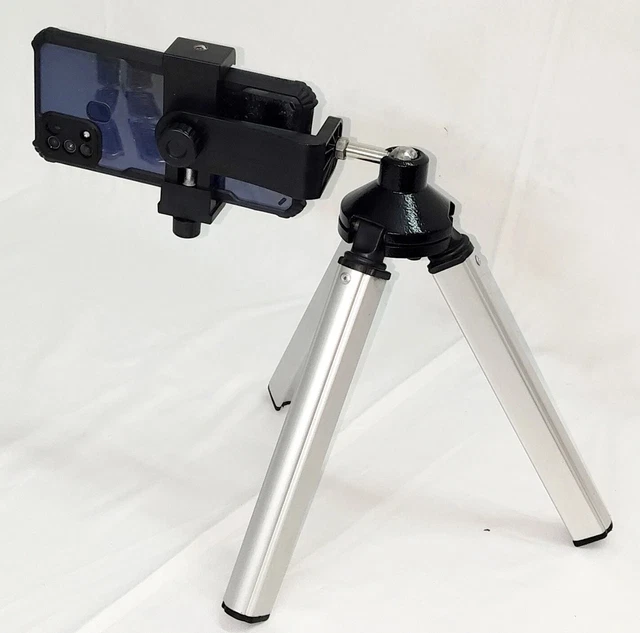 Supporto Smartphone Treppiede Mini Treppiede Da Tavolo, Treppiede Flessibile Per Cellulare Con Mini Treppiede Fotocamera - Foto 6