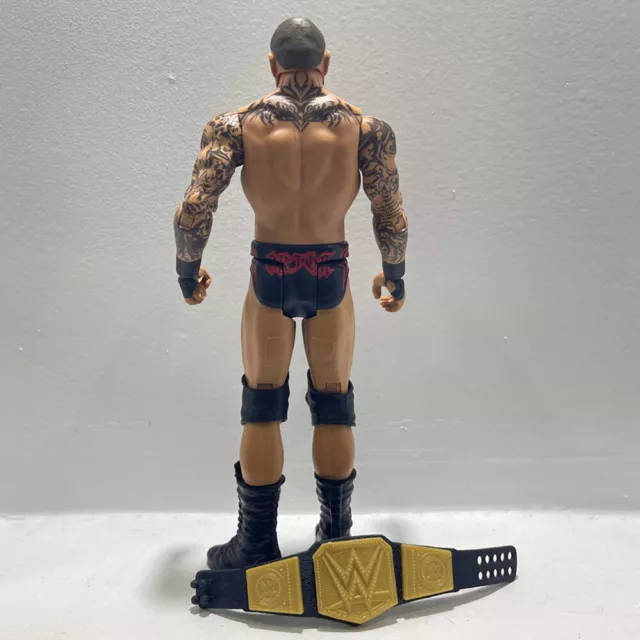 WWE Randy Orton RKO Championship Belt Wrestling Action Figure Kid Toy AEW 3