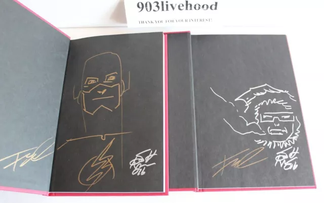 Signed Sketch Flash Vol 1 Dastardly Death Rogues  2 Road Flashpoint Hc Hardcover