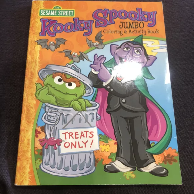 Sesame Street Jumbo Coloring & Activity Book