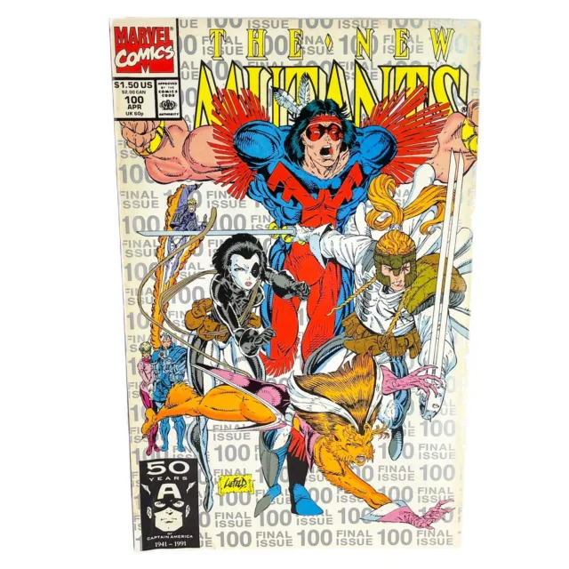 New Mutants Final Issue #100 - 1st Appearance X-Force 1991 Silver Cover Variant
