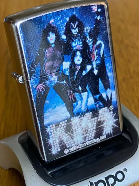 🔥 Kiss Rock Band Zippo Lighter New With Boxed.