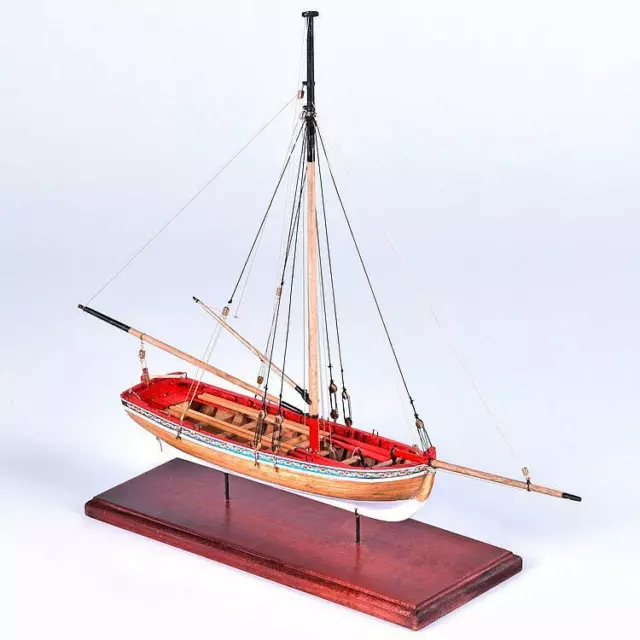 Model Expo MS1457 - 1/48 Long Bateau, 18. Siècle - Neuf