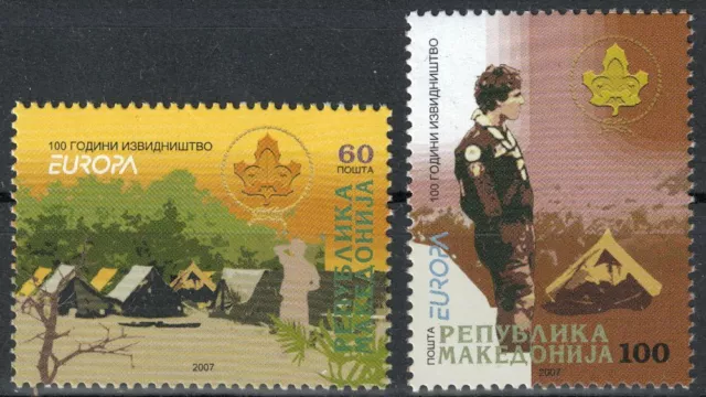 MACEDONIA 2007 Europa 2v MNH**