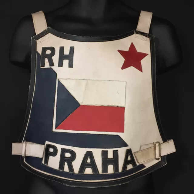 1970s Red Star Prague Speedway Race Jacket - original race worn condition