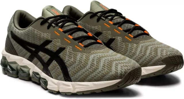 ASICS Men's Gel-Quantum 180 5 Running Shoes, Size 8, Mantle Green/Black