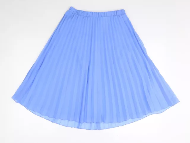 Blue pleated skirt clearance primark
