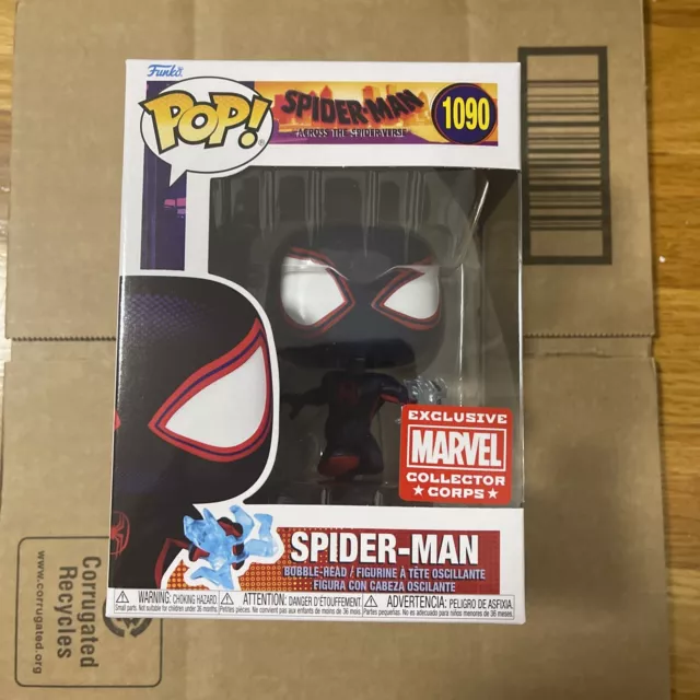FUNKO POP! SPIDER-MAN Across the Spider-Verse Miles Morales Collector ...