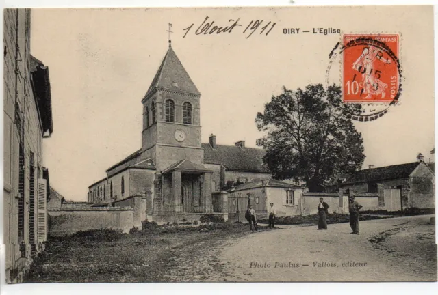OIRY - Marne - CPA 51 - l' église