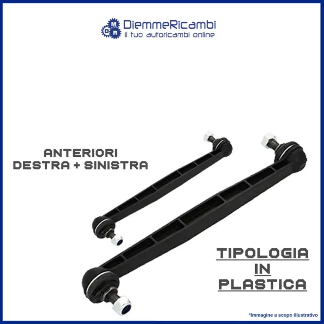 2 Biellette - Tiranti Barra Stabilizzatrice Opel Astra H  04>10