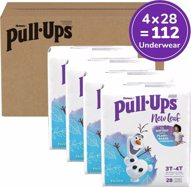 PULL-UPS NEW LEAF Boys' Disney Frozen Potty Training Pants, 3T-4T (32 ...