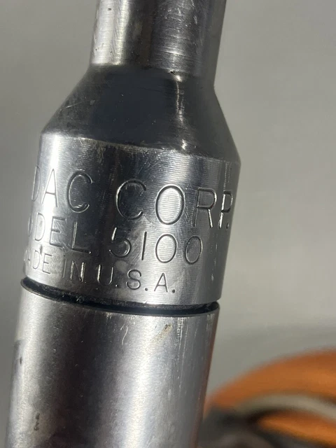 Vintage RODAC 5100 PNEUMATIC 3/8" AIR RATCHET. Tested Works. 4