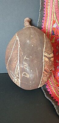 Old Australian Aboriginal Carved Kimberley’s Boab Nut …beautiful signed collecti 3