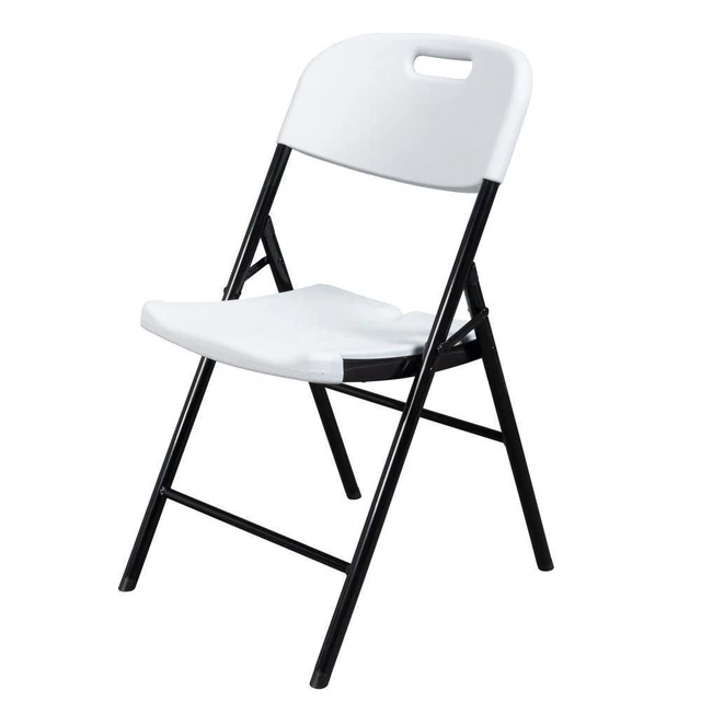 12Pack 33"H Plastic Folding Chairs Stackable Garden Patio Wedding Party Chair