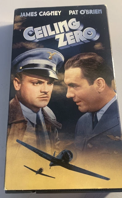 CEILING ZERO VHS 1936 James Cagney Pat O'Brien June Travis Tape Rare ...