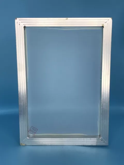 Aluminum Frame Silk Screen Printing Press Screens 43t 110 White Mesh 8" x 12”