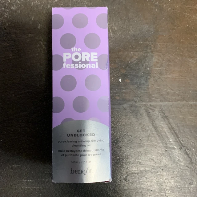Benefit The Porefessional Get Unblocked Pore Clearing Oil Cleanser Full Size NEW