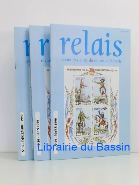 Relais Revue des amis du Musée de La Poste Numéros 29, 30 et 32 Collectif 1990